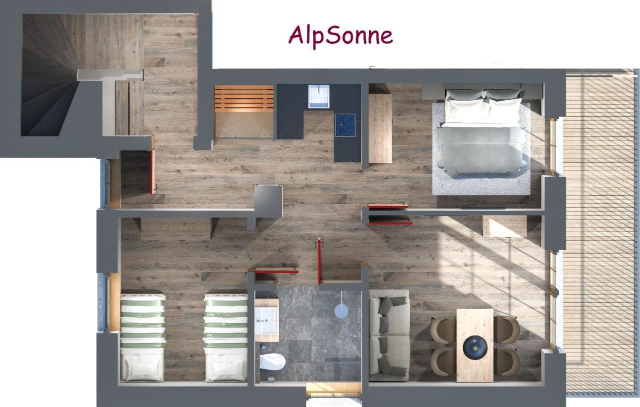 Appartamento Alpfee Lechtal Bach  Esterno foto
