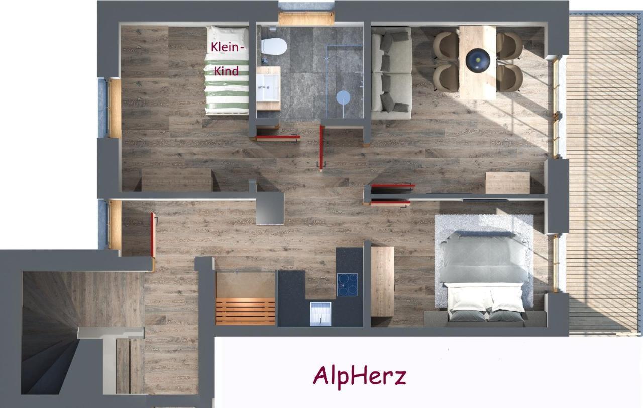 Appartamento Alpfee Lechtal Bach  Esterno foto